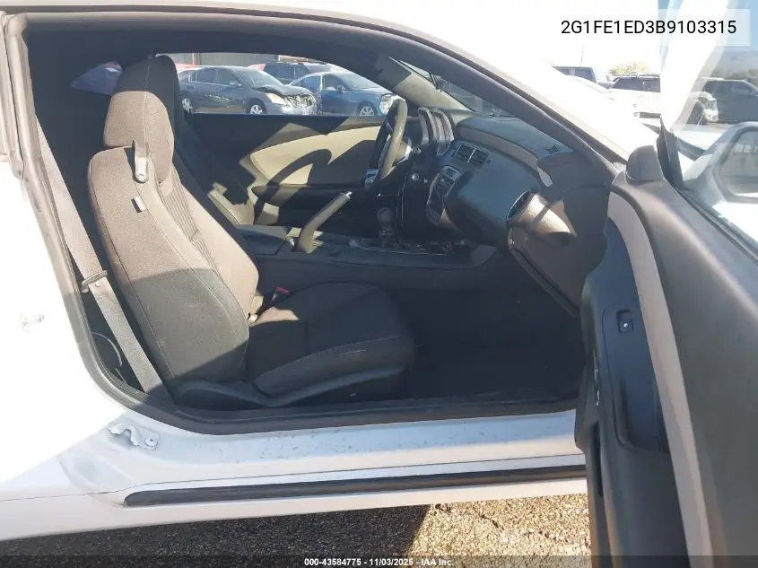 2G1FE1ED3B9103315 2011 Chevrolet Camaro 1Ls