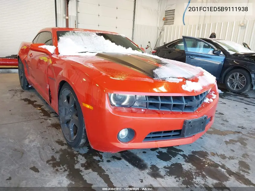 2G1FC1ED5B9111938 2011 Chevrolet Camaro 2Lt