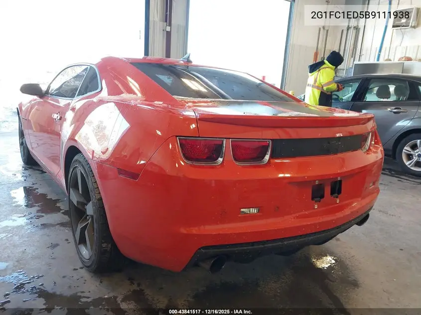 2G1FC1ED5B9111938 2011 Chevrolet Camaro 2Lt