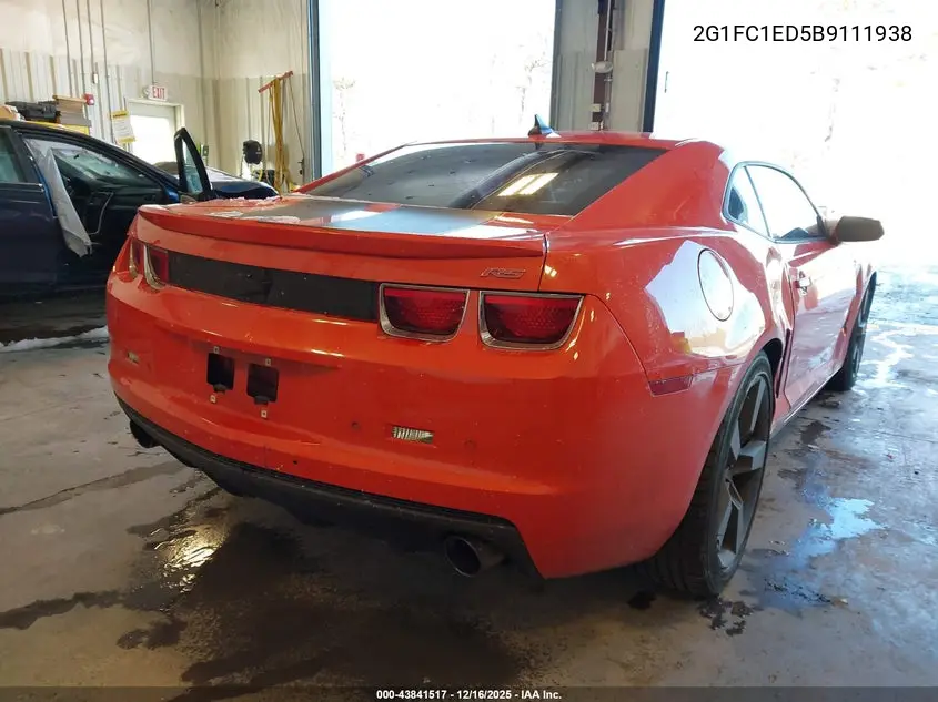 2G1FC1ED5B9111938 2011 Chevrolet Camaro 2Lt