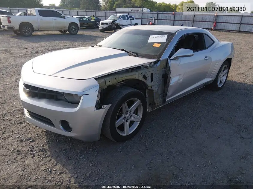 2G1FB1ED7B9159380 2011 Chevrolet Camaro 1Lt