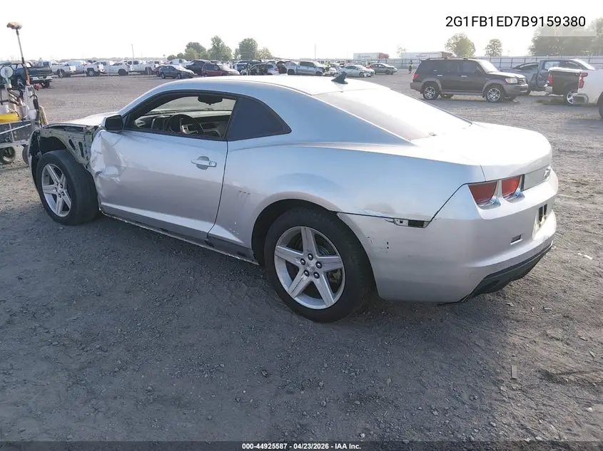 2G1FB1ED7B9159380 2011 Chevrolet Camaro 1Lt