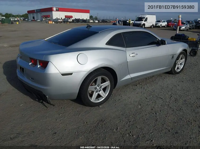 2G1FB1ED7B9159380 2011 Chevrolet Camaro 1Lt