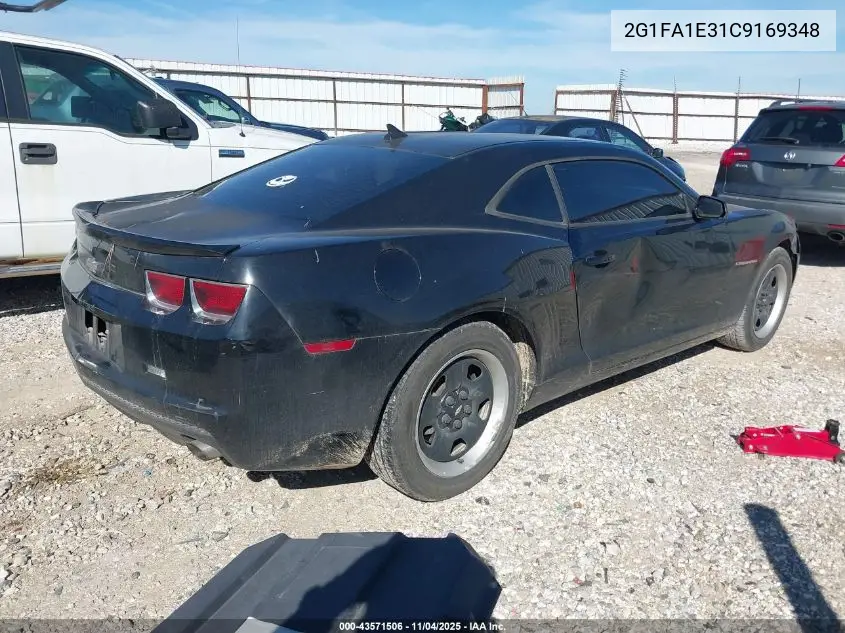 2G1FA1E31C9169348 2012 Chevrolet Camaro 2Ls
