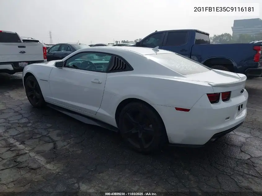 2G1FB1E35C9116181 2012 Chevrolet Camaro 1Lt