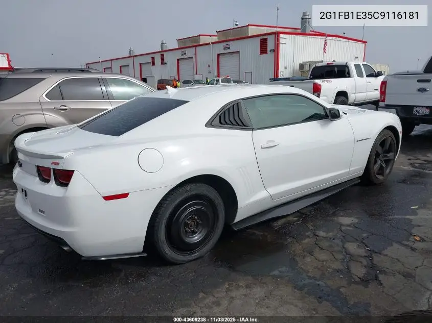 2G1FB1E35C9116181 2012 Chevrolet Camaro 1Lt