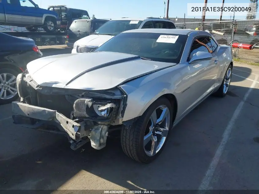 2G1FA1E35C9200049 2012 Chevrolet Camaro 2Ls