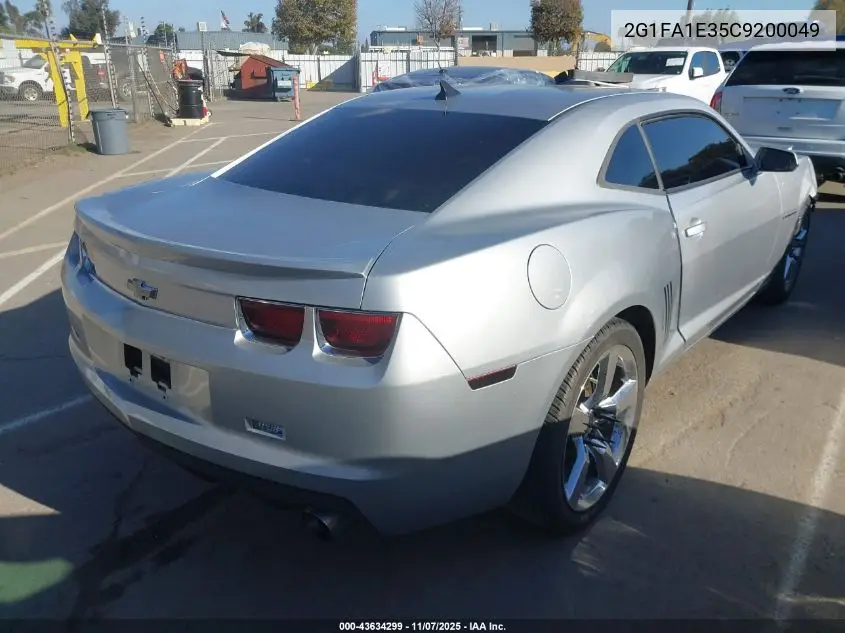 2G1FA1E35C9200049 2012 Chevrolet Camaro 2Ls