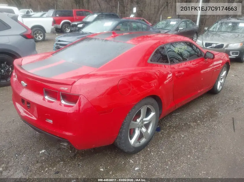 2G1FK1EJ7C9174663 2012 Chevrolet Camaro 2Ss