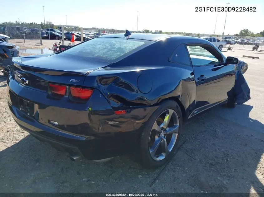 2G1FC1E30D9228482 2013 Chevrolet Camaro 2Lt