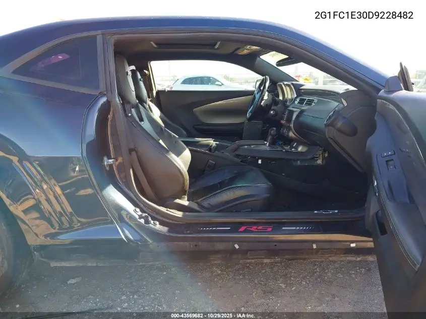 2G1FC1E30D9228482 2013 Chevrolet Camaro 2Lt
