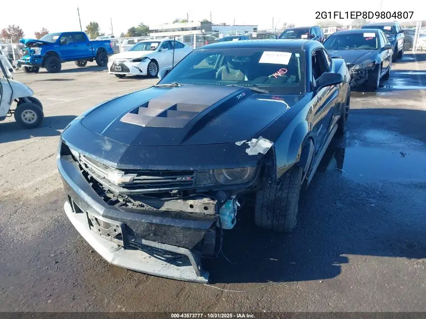 2G1FL1EP8D9804807 2013 Chevrolet Camaro Zl1