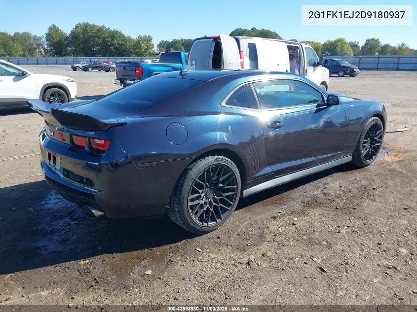 2G1FK1EJ2D9180937 2013 Chevrolet Camaro 2Ss