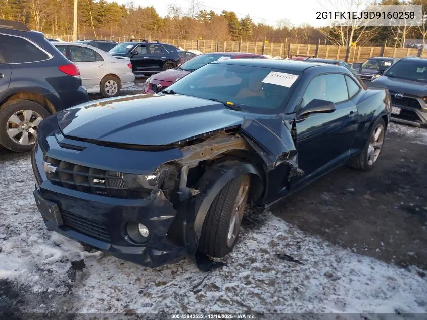 2G1FK1EJ3D9160258 2013 Chevrolet Camaro 2Ss