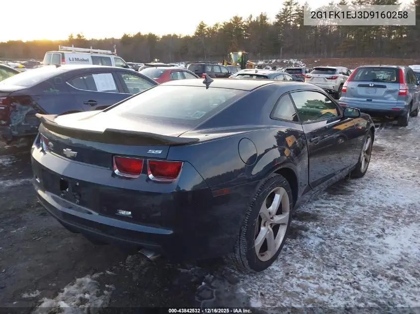 2G1FK1EJ3D9160258 2013 Chevrolet Camaro 2Ss
