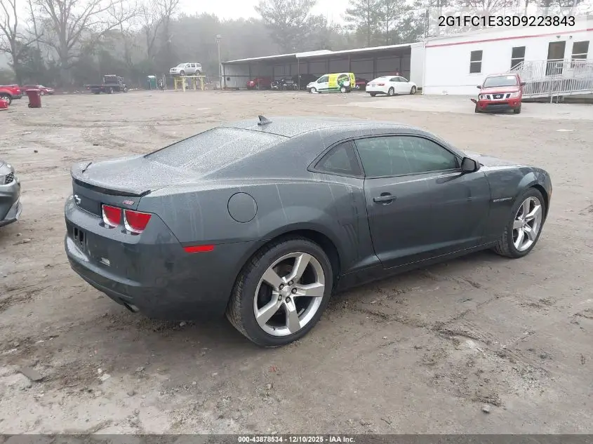 2G1FC1E33D9223843 2013 Chevrolet Camaro 2Lt