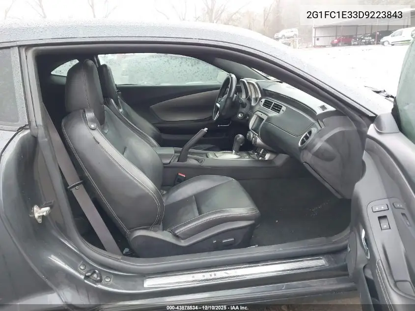 2G1FC1E33D9223843 2013 Chevrolet Camaro 2Lt