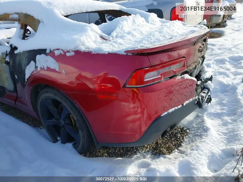 2G1FB1E34E9165004 2014 Chevrolet Camaro Lt