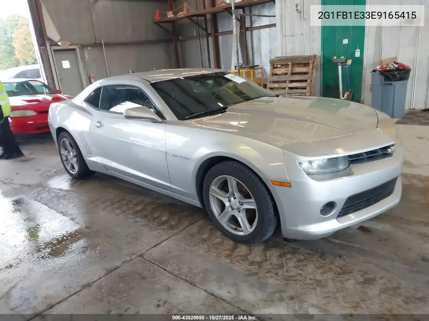 2G1FB1E33E9165415 2014 Chevrolet Camaro 1Lt