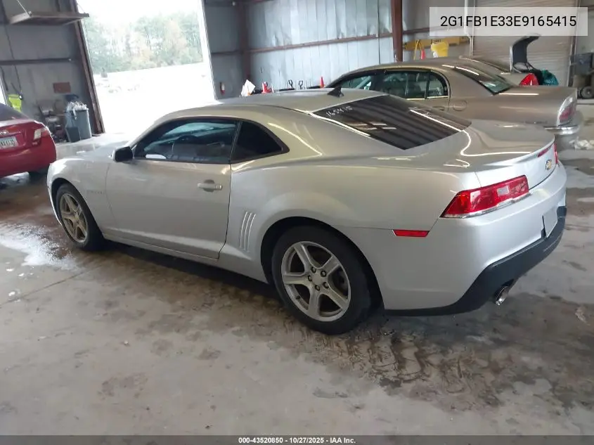 2G1FB1E33E9165415 2014 Chevrolet Camaro 1Lt