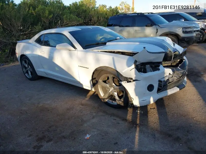 2G1FB1E31E9281146 2014 Chevrolet Camaro 1Lt