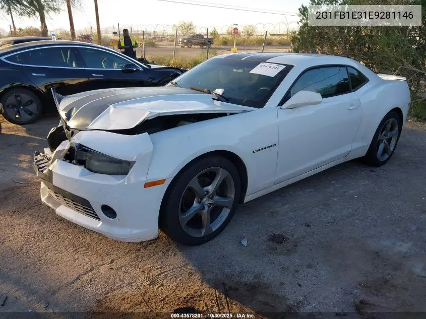 2G1FB1E31E9281146 2014 Chevrolet Camaro 1Lt