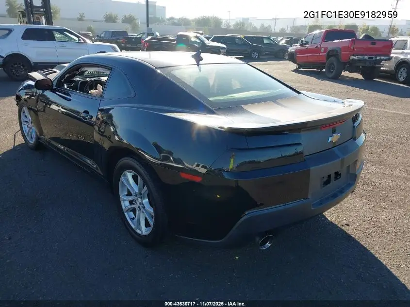2G1FC1E30E9182959 2014 Chevrolet Camaro 2Lt
