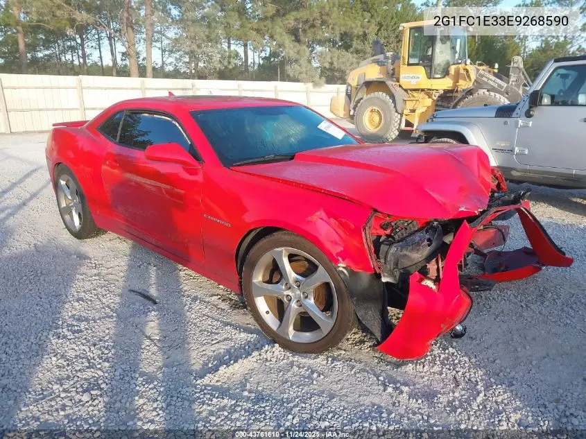 2G1FC1E33E9268590 2014 Chevrolet Camaro 2Lt