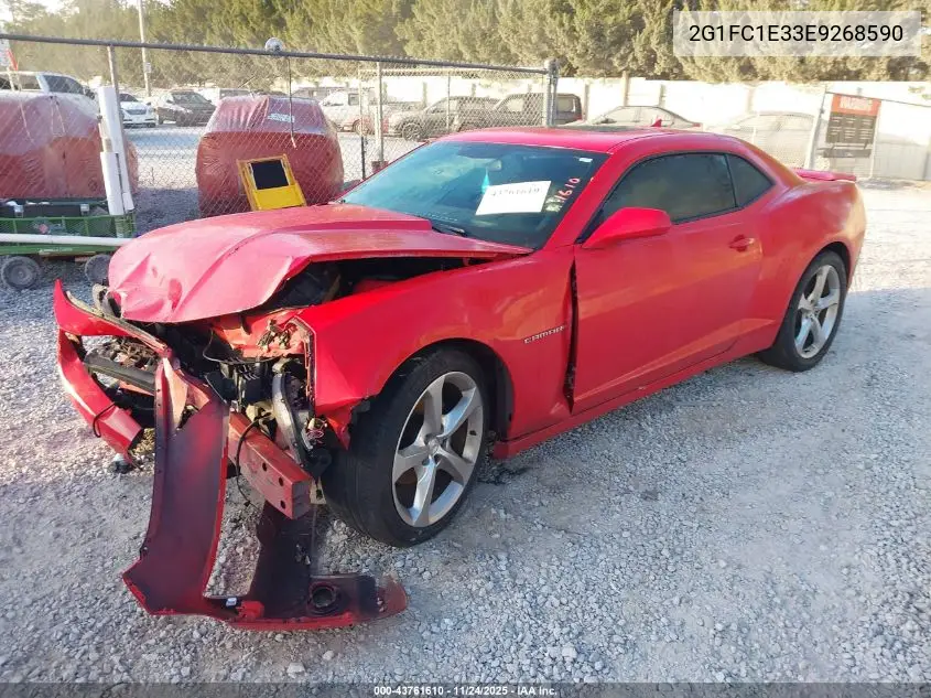 2G1FC1E33E9268590 2014 Chevrolet Camaro 2Lt