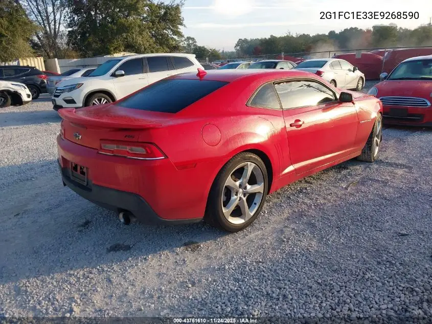 2G1FC1E33E9268590 2014 Chevrolet Camaro 2Lt