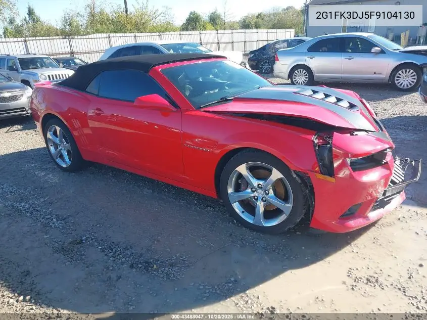 2G1FK3DJ5F9104130 2015 Chevrolet Camaro 2Ss