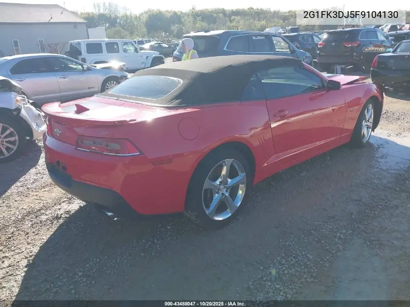 2G1FK3DJ5F9104130 2015 Chevrolet Camaro 2Ss