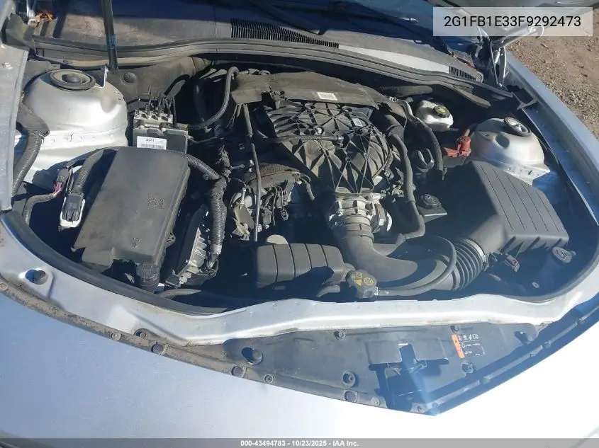 2G1FB1E33F9292473 2015 Chevrolet Camaro 2Ls