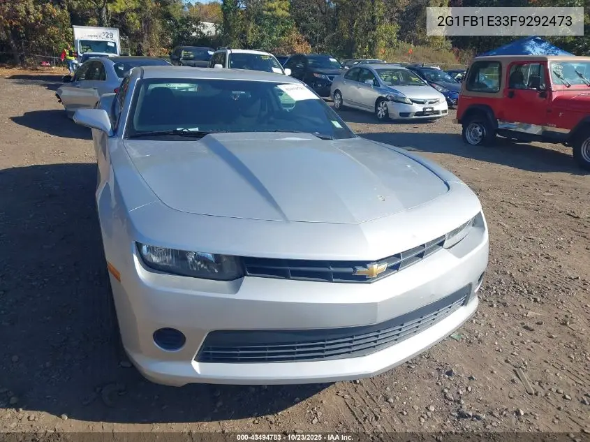 2G1FB1E33F9292473 2015 Chevrolet Camaro 2Ls