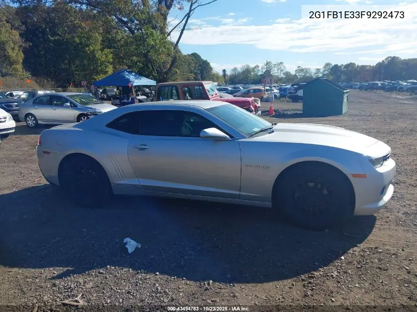 2G1FB1E33F9292473 2015 Chevrolet Camaro 2Ls