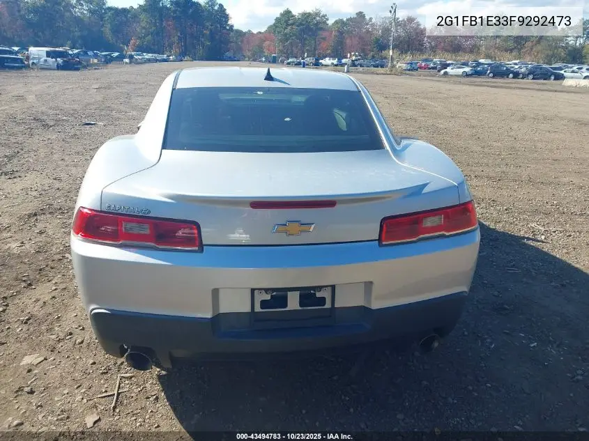 2G1FB1E33F9292473 2015 Chevrolet Camaro 2Ls