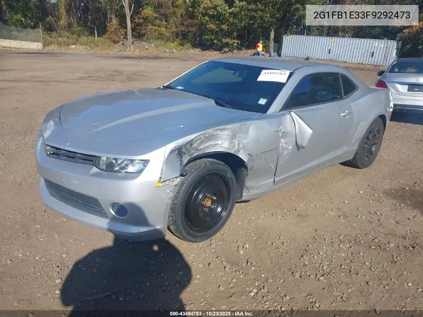 2G1FB1E33F9292473 2015 Chevrolet Camaro 2Ls
