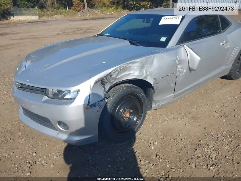2G1FB1E33F9292473 2015 Chevrolet Camaro 2Ls