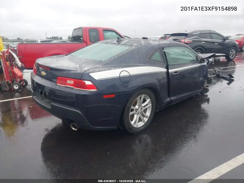 2G1FA1E3XF9154898 2015 Chevrolet Camaro 1Ls