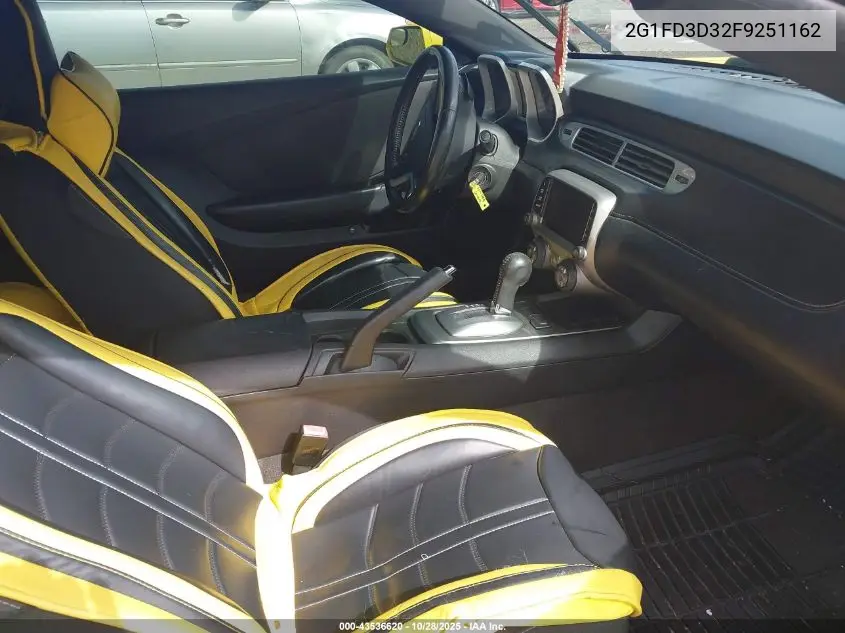 2G1FD3D32F9251162 2015 Chevrolet Camaro 1Lt