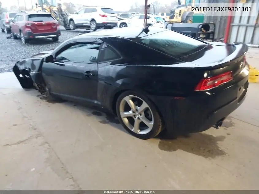 2G1FD1E3XF9301101 2015 Chevrolet Camaro 1Lt