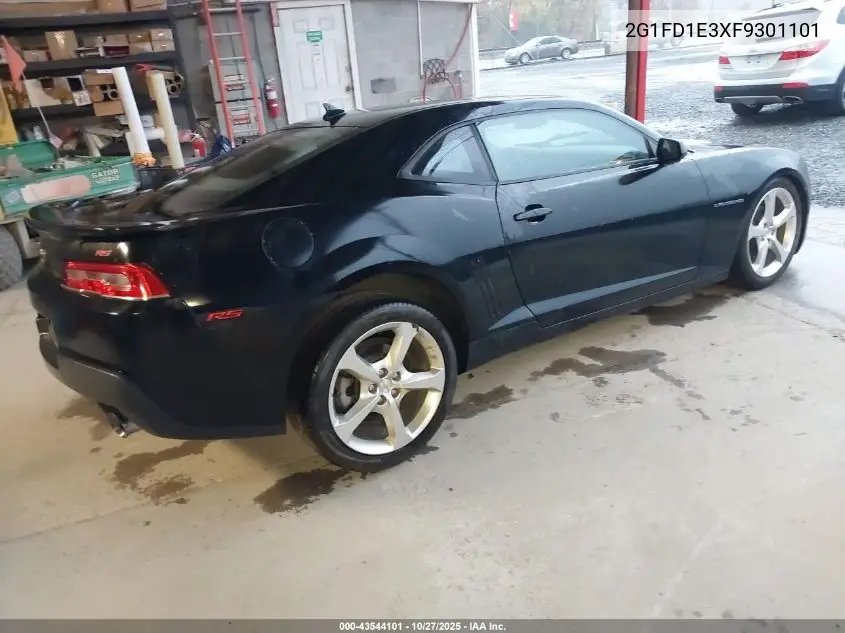 2G1FD1E3XF9301101 2015 Chevrolet Camaro 1Lt