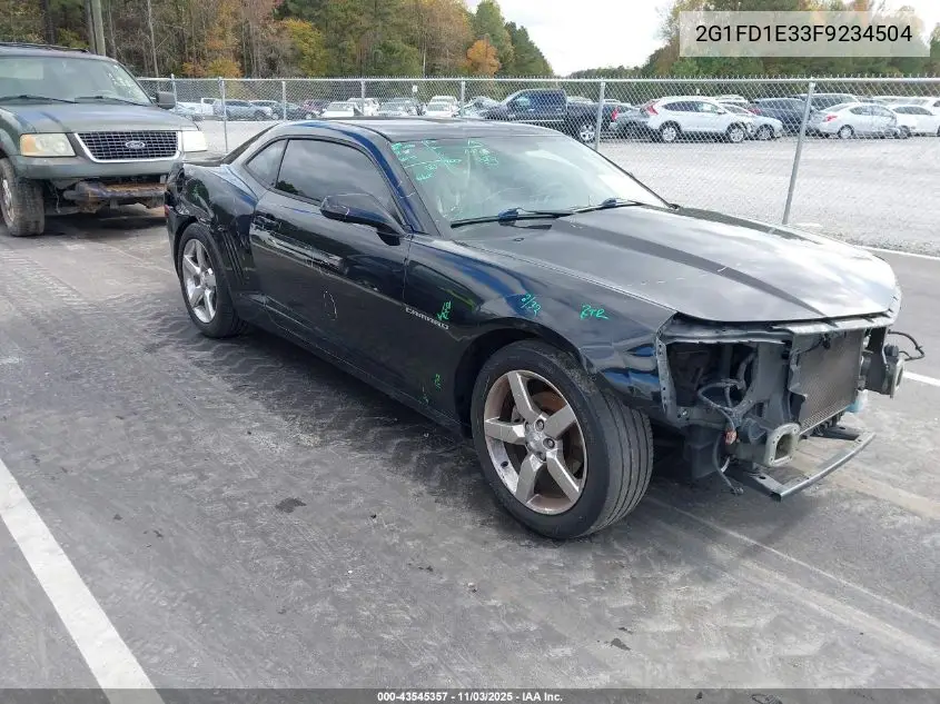 2G1FD1E33F9234504 2015 Chevrolet Camaro 1Lt