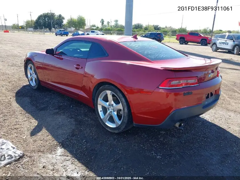 2G1FD1E38F9311061 2015 Chevrolet Camaro 1Lt