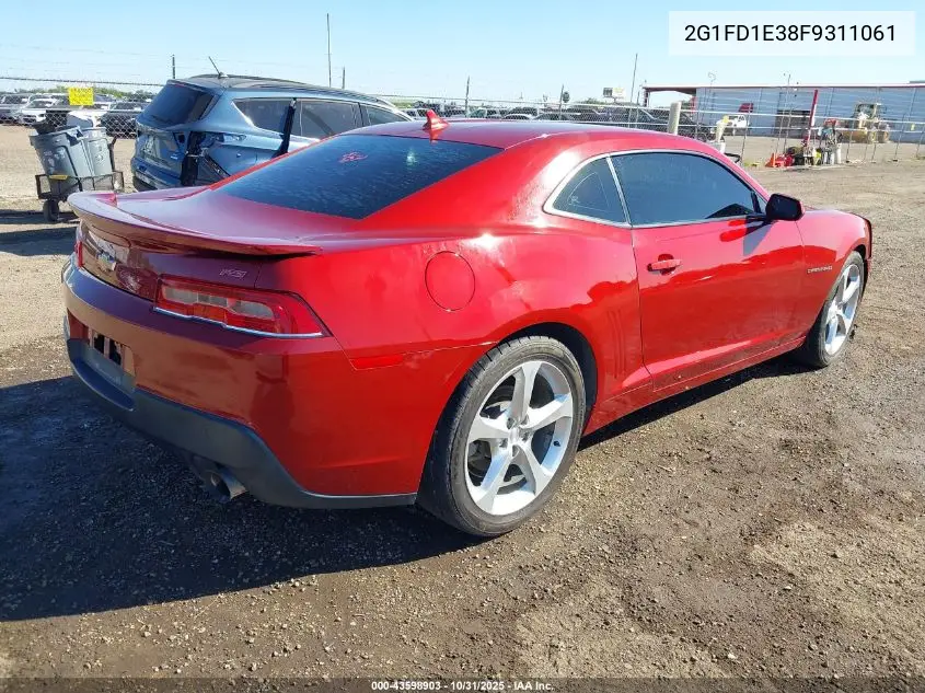 2G1FD1E38F9311061 2015 Chevrolet Camaro 1Lt