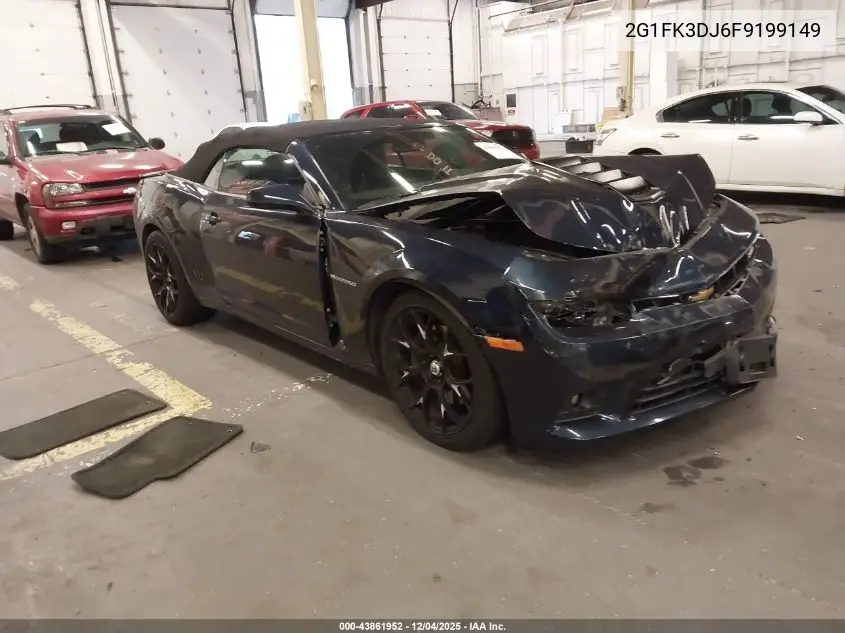 2G1FK3DJ6F9199149 2015 Chevrolet Camaro 2Ss