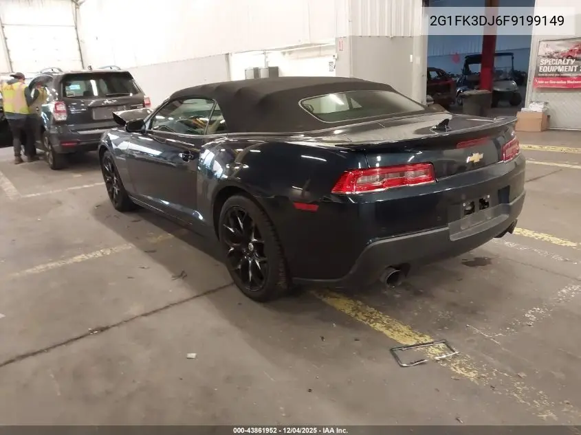 2G1FK3DJ6F9199149 2015 Chevrolet Camaro 2Ss