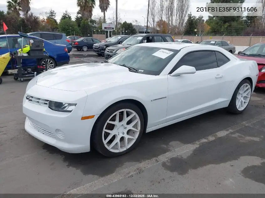 2G1FB1E35F9311606 2015 Chevrolet Camaro 2Ls