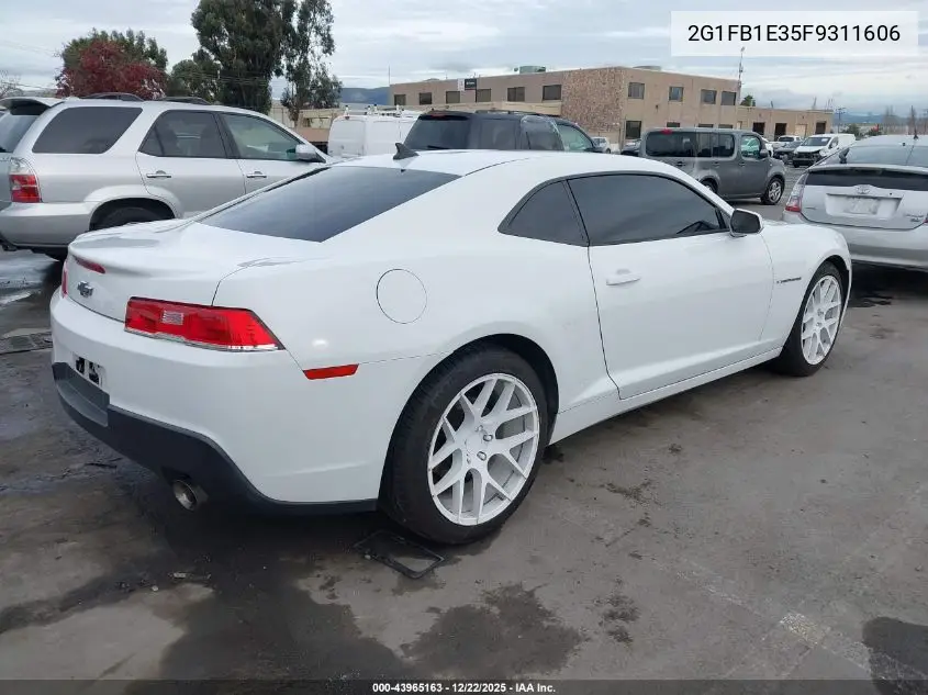2G1FB1E35F9311606 2015 Chevrolet Camaro 2Ls