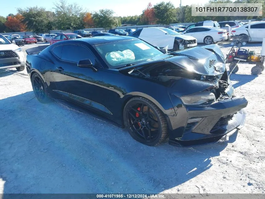2016 Chevrolet Camaro 2Ss VIN: 1G1FH1R77G0138307 Lot: 41071985